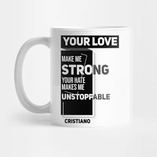 Football fan quote Mug